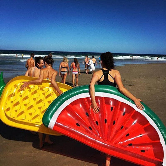 Inflatable Pineapple Watermelon Pizza Water Lounger For Pool Party And Beach Toy - Buy Confidently with Smart Sales Australia