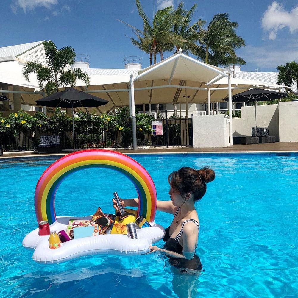 Inflatable Swimming Pool Floating Tray for Party Beverages - Buy Confidently with Smart Sales Australia