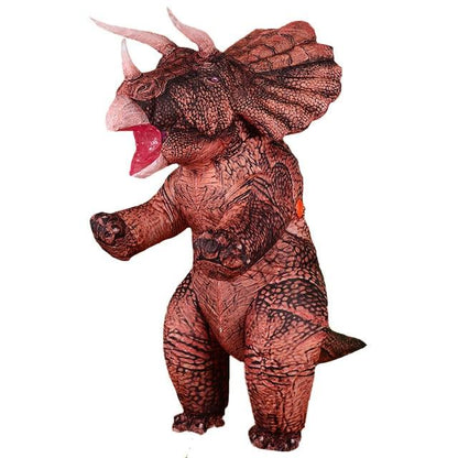 Inflatable Triceratops Adult Mascot Party Costume - Multiple Colours Available - Buy Confidently with Smart Sales Australia