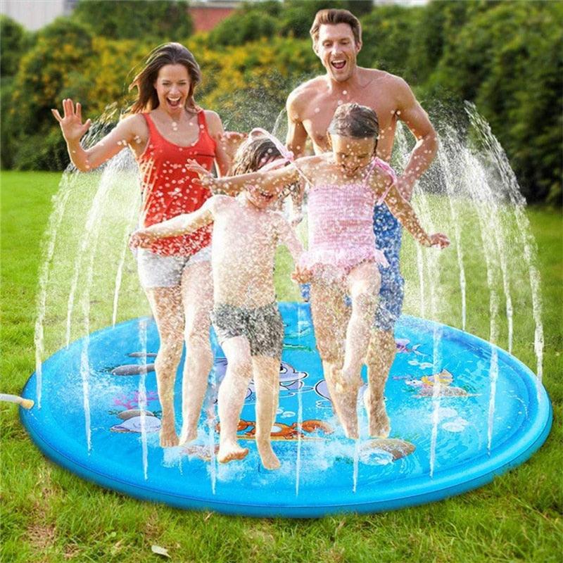 Inflatable Water Sprinkler Toy Mat for Kids 100cm & 170cm Diameter - Buy Confidently with Smart Sales Australia