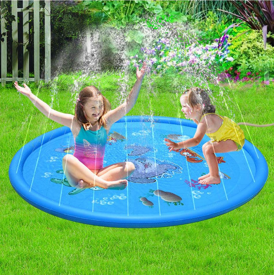 Inflatable Water Sprinkler Toy Mat for Kids 100cm & 170cm Diameter - Buy Confidently with Smart Sales Australia