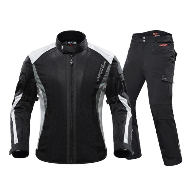 Light Breathable Anti-Static Mesh Design Motorcycle Jacket with Pants - Buy Confidently with Smart Sales Australia