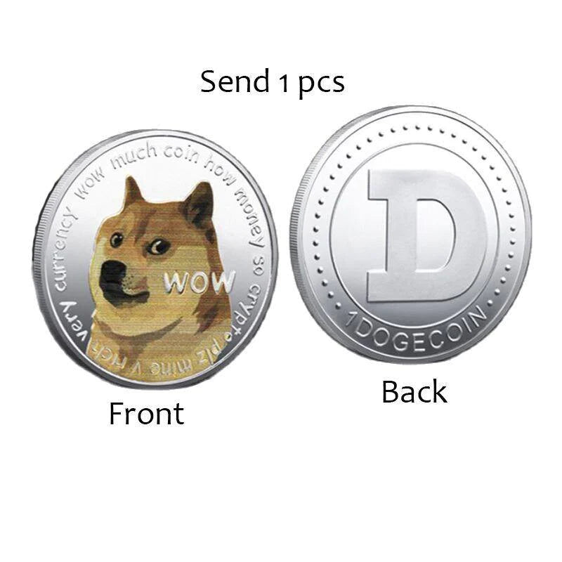 Limited Edition Collectible Commemorative Coin Plated Dogecoin - Buy Confidently with Smart Sales Australia