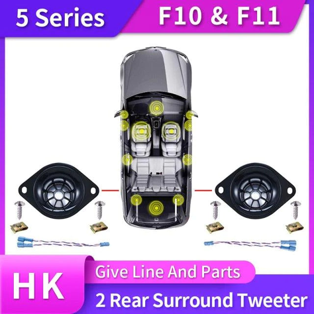 Loud Speaker Audio Upgrade Gear Set for BMW F10/F11 5 Series - Buy Confidently with Smart Sales Australia