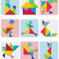 Magnetic 3D Wooden Jigsaw Tangram Puzzle Game for Kids - Buy Confidently with Smart Sales Australia