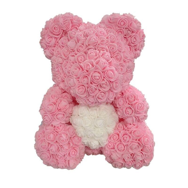 Magnificent Rose Bear Artificial Flowers Gift For Your Girlfriend and Wife - Buy Confidently with Smart Sales Australia