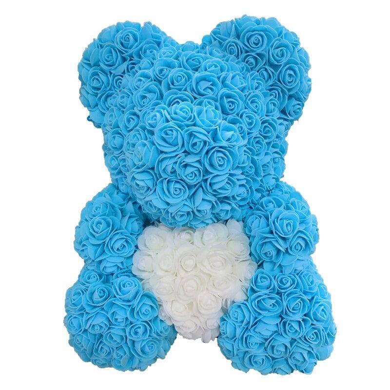 Magnificent Rose Bear Artificial Flowers Gift For Your Girlfriend and Wife - Buy Confidently with Smart Sales Australia