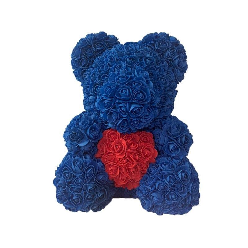 Magnificent Rose Bear Artificial Flowers Gift For Your Girlfriend and Wife - Buy Confidently with Smart Sales Australia