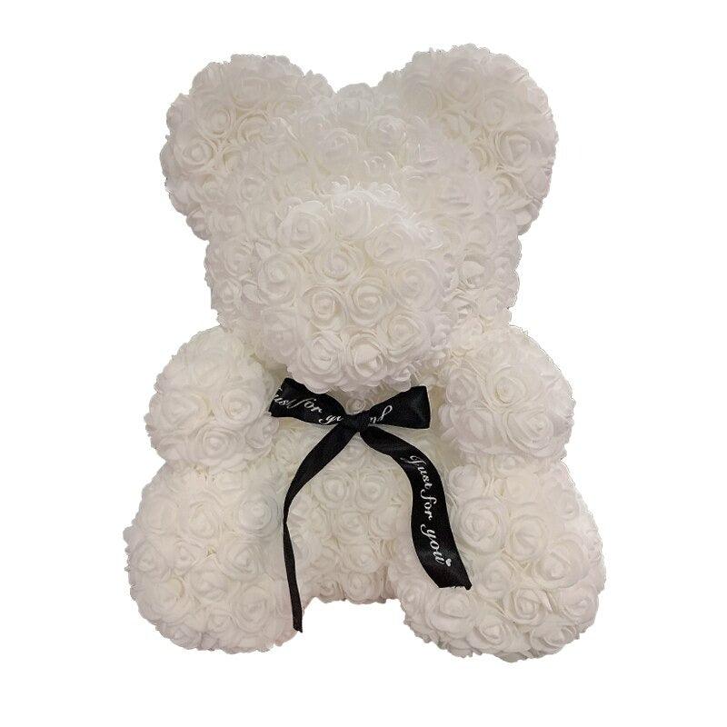 Magnificent Rose Bear Artificial Flowers Gift For Your Girlfriend and Wife - Buy Confidently with Smart Sales Australia