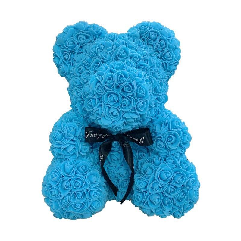 Magnificent Rose Bear Artificial Flowers Gift For Your Girlfriend and Wife - Buy Confidently with Smart Sales Australia