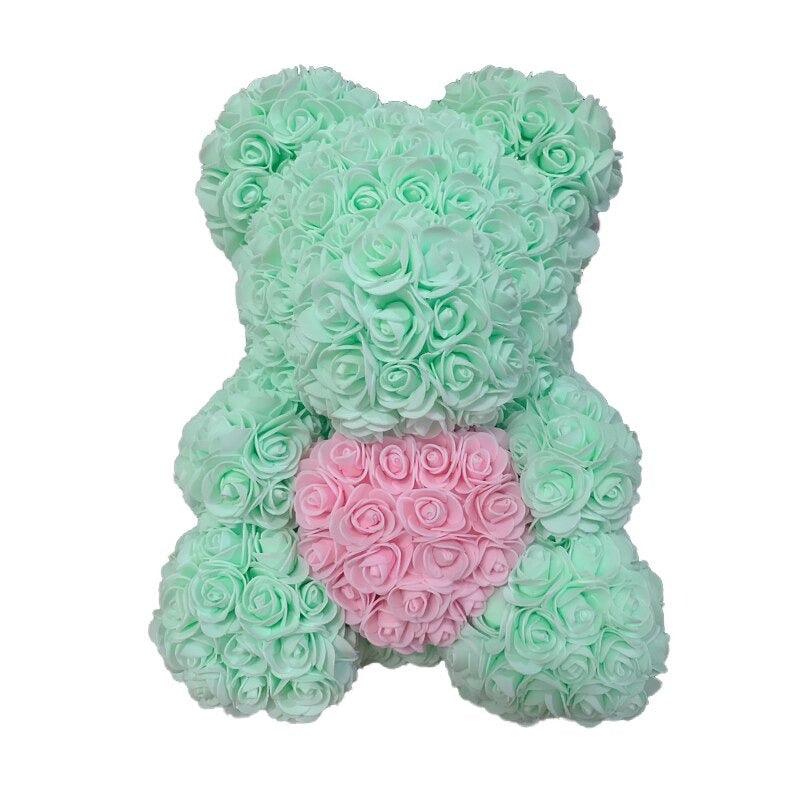 Magnificent Rose Bear Artificial Flowers Gift For Your Girlfriend and Wife - Buy Confidently with Smart Sales Australia