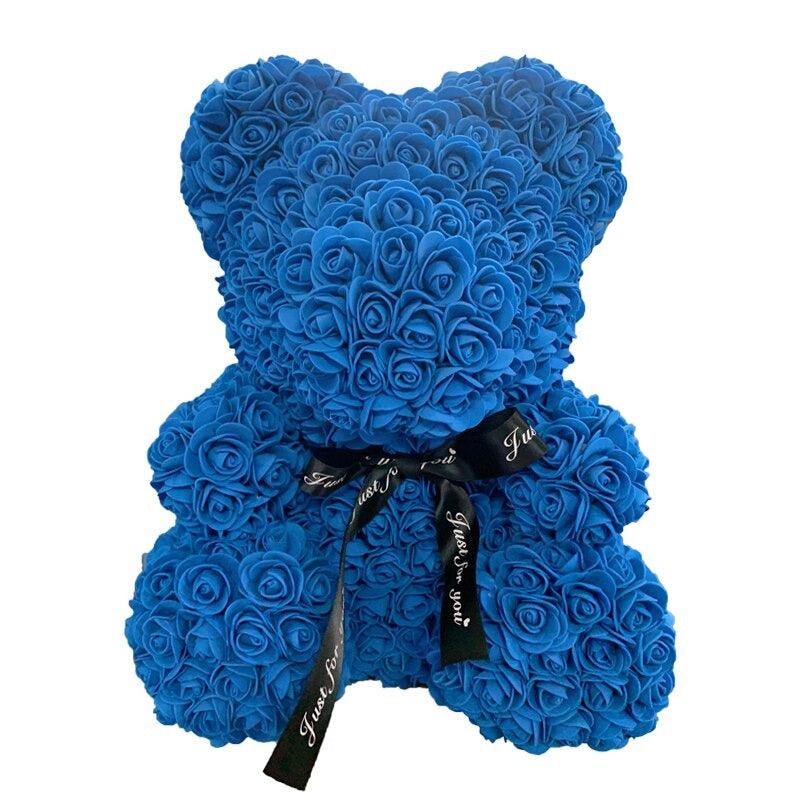 Magnificent Rose Bear Artificial Flowers Gift For Your Girlfriend and Wife - Buy Confidently with Smart Sales Australia