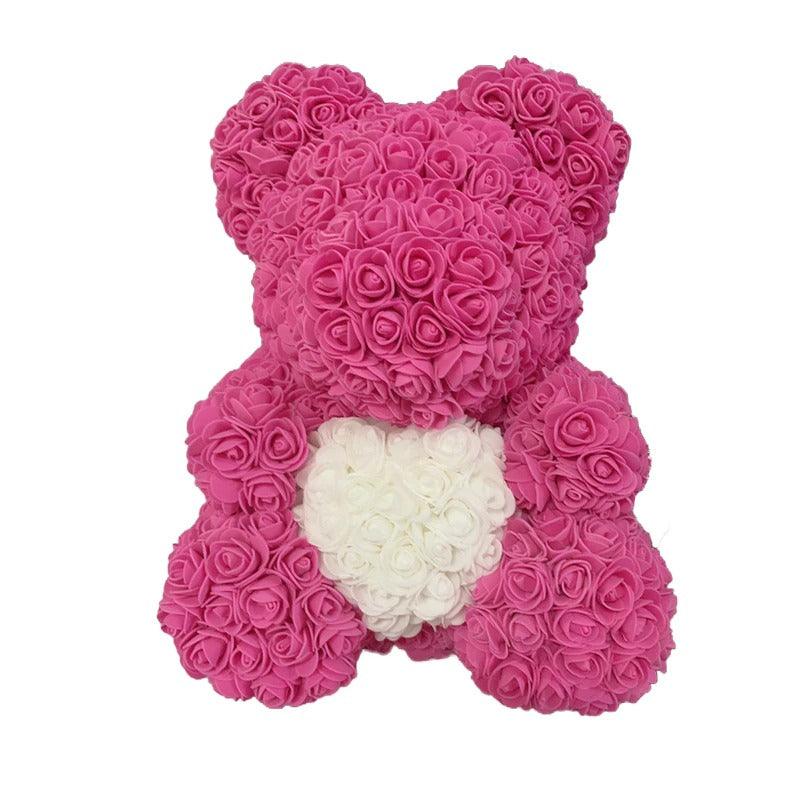 Magnificent Rose Bear Artificial Flowers Gift For Your Girlfriend and Wife - Buy Confidently with Smart Sales Australia