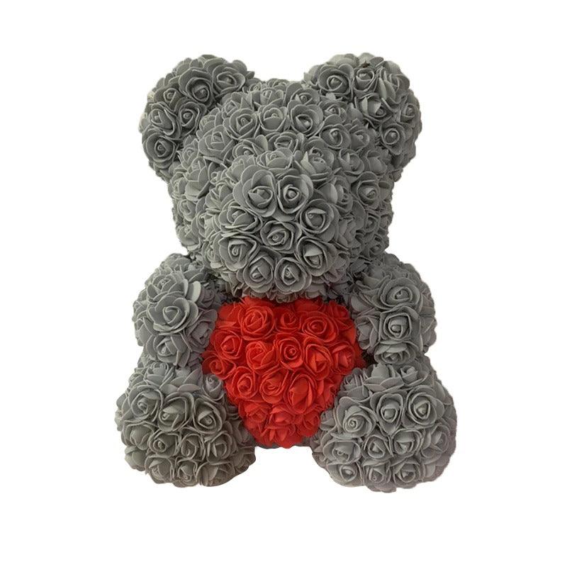 Magnificent Rose Bear Artificial Flowers Gift For Your Girlfriend and Wife - Buy Confidently with Smart Sales Australia