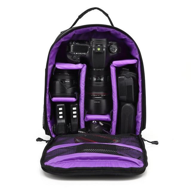 Medium Waterproof Padded DSLR Camera Bag w/ Rain Cover - Buy Confidently with Smart Sales Australia