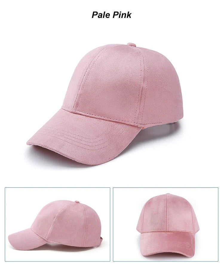 Men and Womens Baseball Hats and Caps Casual Sports hat Suede Snapback Hat Gorra Hombre solid cappello hip hop baseball cap - Buy Confidently with Smart Sales Australia