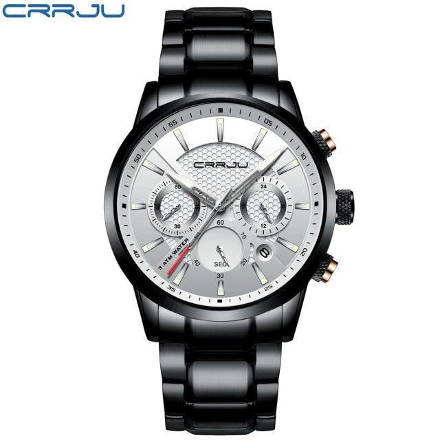 Men’s Waterproof Luxury Steel Watch with Calendar - Buy Confidently with Smart Sales Australia