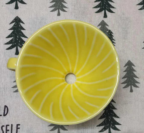 MICCK Ceramic Reusable Coffee Drip Filter Cup Heat Resistant V60 Style Coffee Dripper 2/4Cups Separate Stand For Coffee Pot - Buy Confidently with Smart Sales Australia