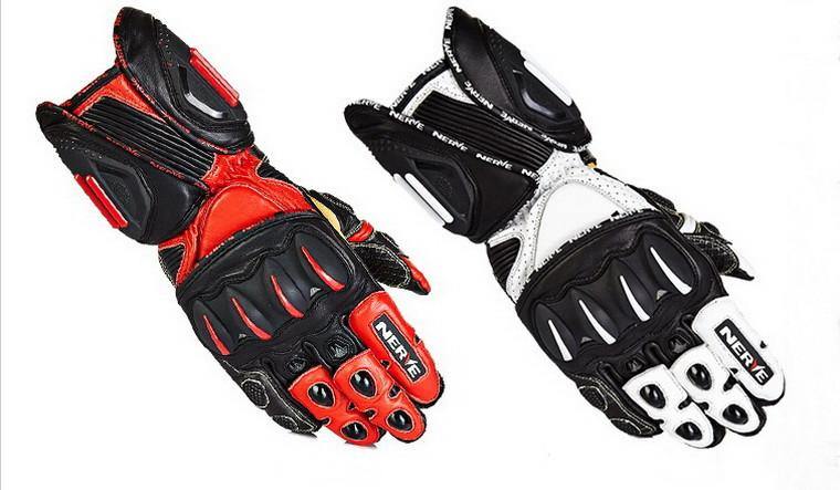 Motorcycle Carbon Fiber Anti-Slip Leather Gloves For Riders - Buy Confidently with Smart Sales Australia