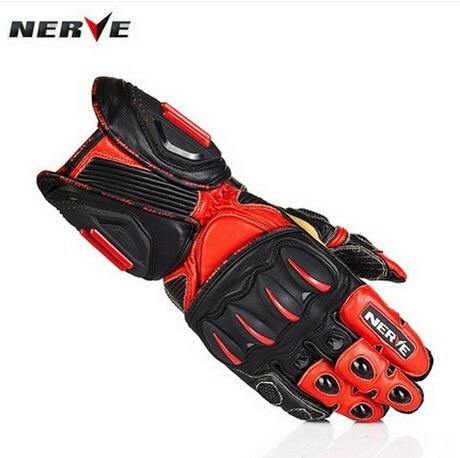 Motorcycle Carbon Fiber Anti-Slip Leather Gloves For Riders - Buy Confidently with Smart Sales Australia