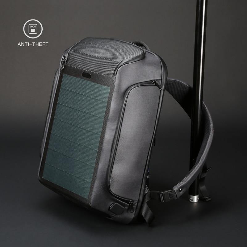 Multi-functional Anti-Theft Backpack with USB Solar Charging - Buy Confidently with Smart Sales Australia