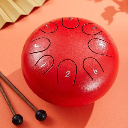 Multifunctional Stainless Steel 15 Tone Tongue Drum for Yoga Meditation - Buy Confidently with Smart Sales Australia