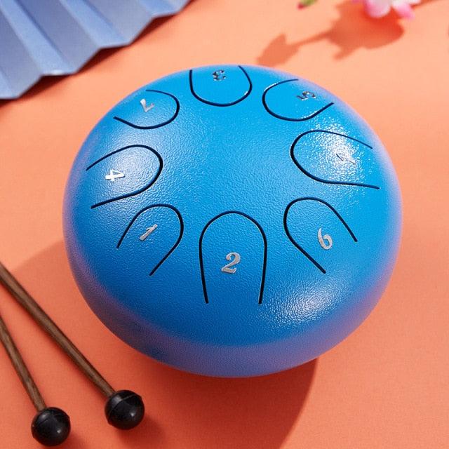 Multifunctional Stainless Steel 15 Tone Tongue Drum for Yoga Meditation - Buy Confidently with Smart Sales Australia