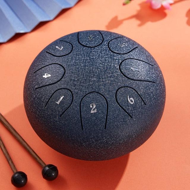 Multifunctional Stainless Steel 15 Tone Tongue Drum for Yoga Meditation - Buy Confidently with Smart Sales Australia