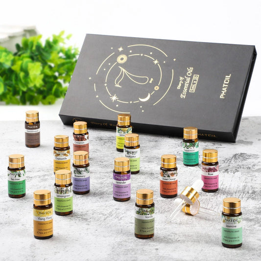 Natural Plant Aroma Essential Oil 15pcs/Gift Set For Diffusers and Humidifiers - Buy Confidently with Smart Sales Australia