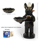 Nordic Tray Dog Porch Figurine Sculpture Decoration with Bluetooth Audio - Buy Confidently with Smart Sales Australia