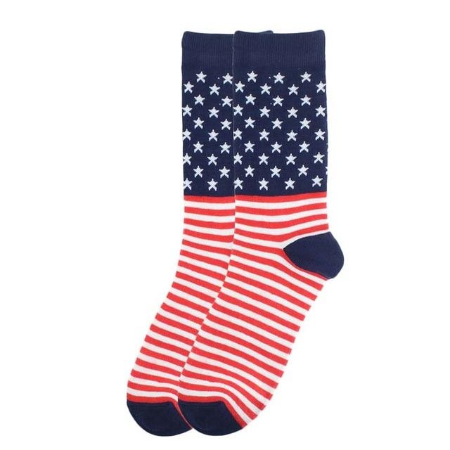 Novelty 3D POTUS Donald Trump 2020 Socks | Unisex Adult Casual Crew Socks with Fake Hair Crew - Buy Confidently with Smart Sales Australia