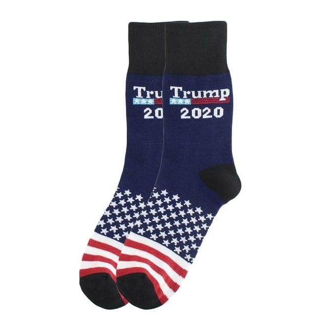 Novelty 3D POTUS Donald Trump 2020 Socks | Unisex Adult Casual Crew Socks with Fake Hair Crew - Buy Confidently with Smart Sales Australia