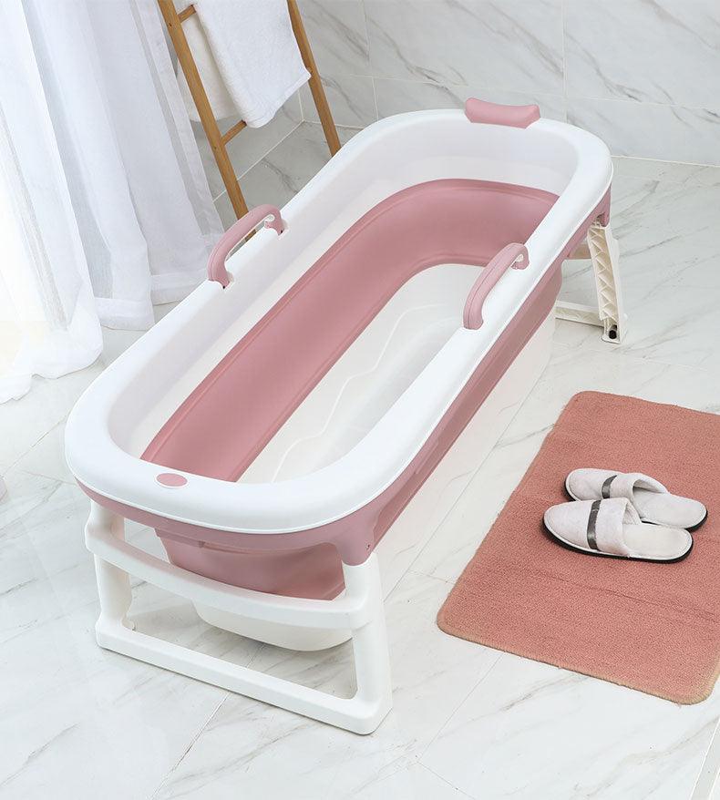 Portable Folding Bathtub with Lid for Home Use - Buy Confidently with Smart Sales Australia