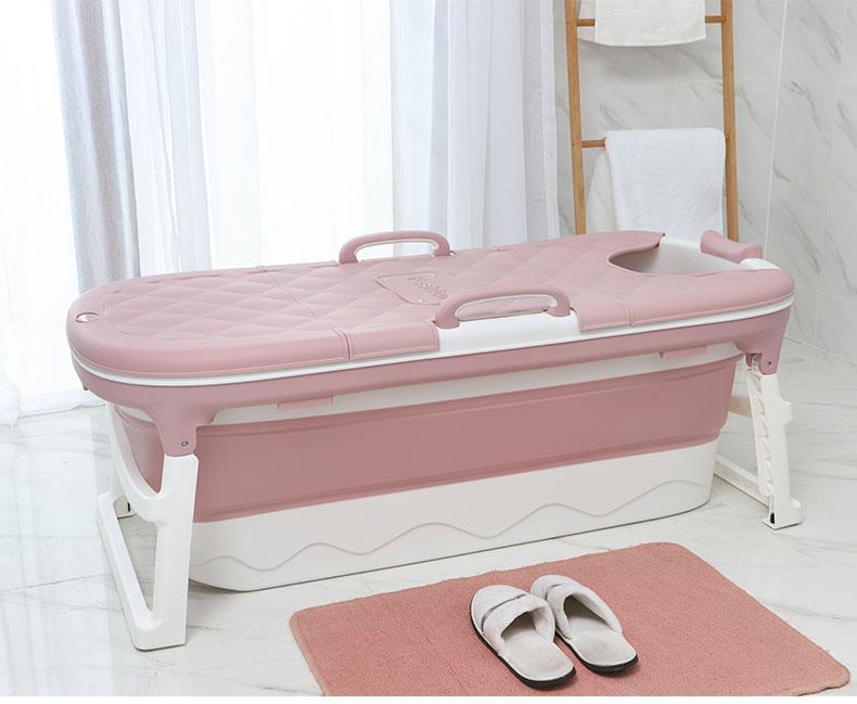 Portable Folding Bathtub with Lid for Home Use - Buy Confidently with Smart Sales Australia