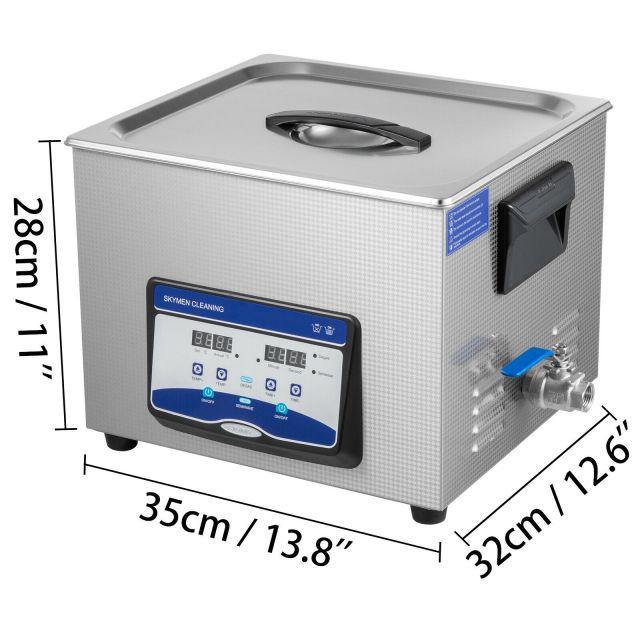 Portable High-Frequency Ultrasonic Stainless Steel Cleaner - Buy Confidently with Smart Sales Australia