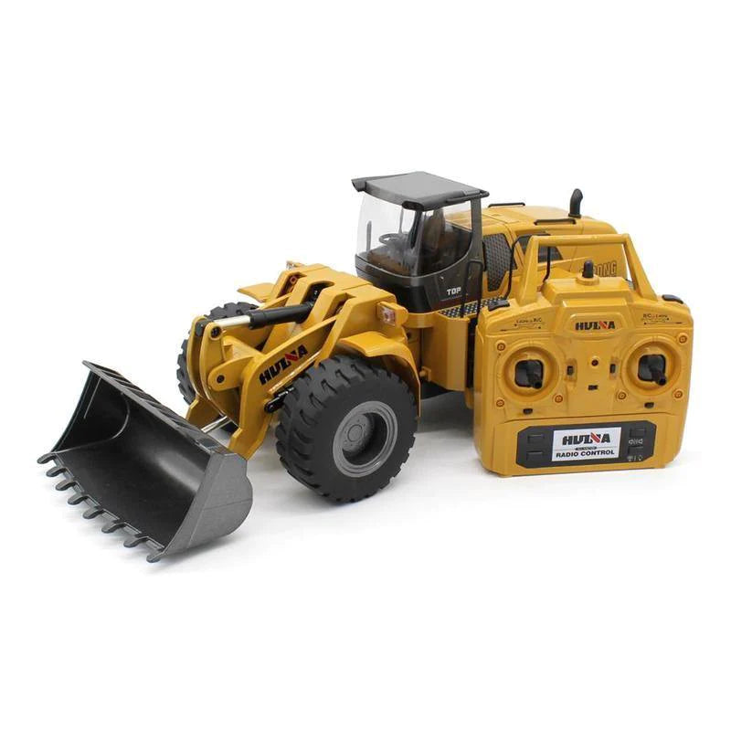 Rechargeable Miniature Metal Wheel Loader Front - Buy Confidently with Smart Sales Australia