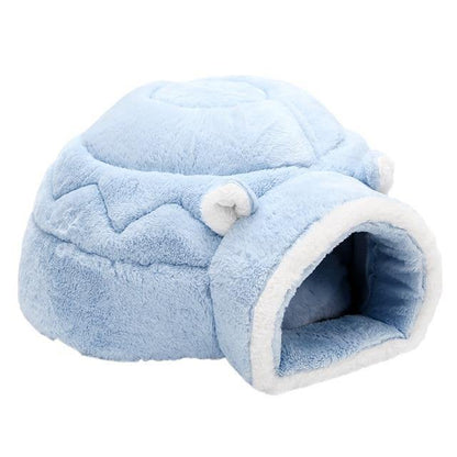 Round Cushion Calming Warm Bed for Pet Cats - Buy Confidently with Smart Sales Australia