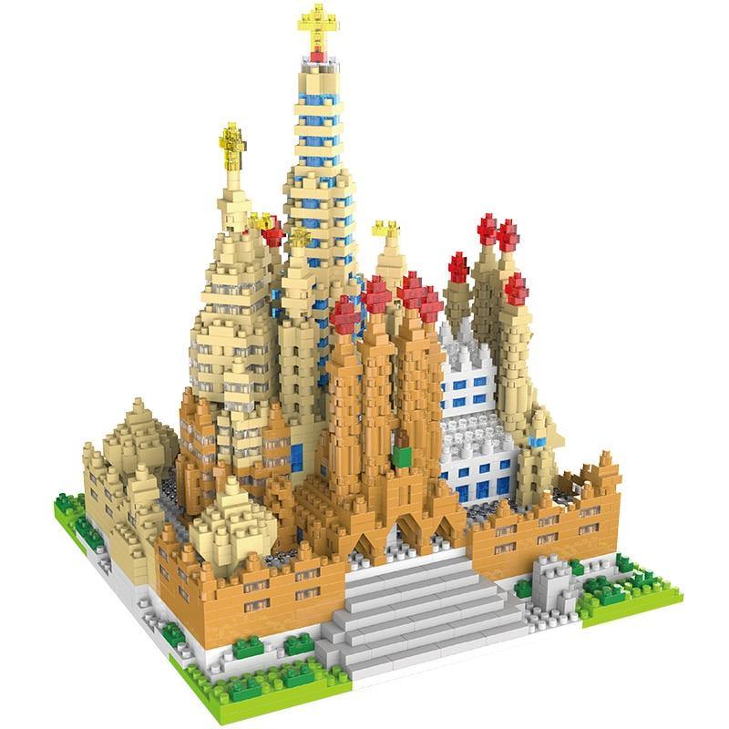 Sagrada Church Inspired Building Block Bricks Toy For Children - Buy Confidently with Smart Sales Australia