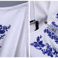 Sexy Women Fashion Linen Hollow Retro Ethnic Embroidery Pattern Irregular Asymmetrical Hem Fringed Tassel Spaghetti Strap Dress - Buy Confidently with Smart Sales Australia