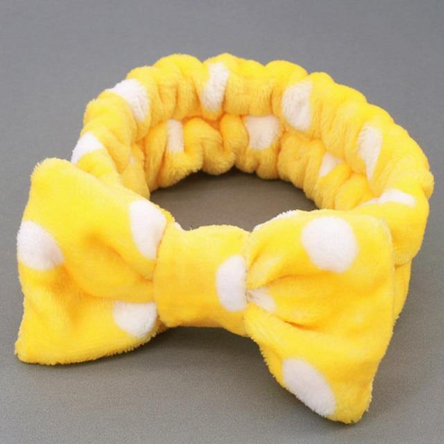 Soft Coral Fleece OMG Bow Headband Turban For Girls - Buy Confidently with Smart Sales Australia