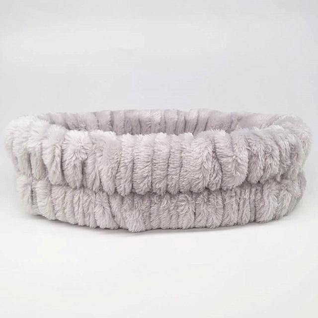 Soft Coral Fleece OMG Bow Headband Turban For Girls - Buy Confidently with Smart Sales Australia