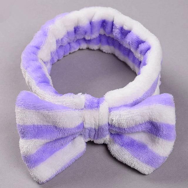 Soft Coral Fleece OMG Bow Headband Turban For Girls - Buy Confidently with Smart Sales Australia