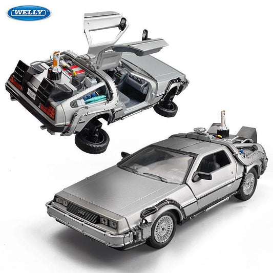 Time Machine Diecast Delorean Alloy Toy Model Car For Kids - Buy Confidently with Smart Sales Australia