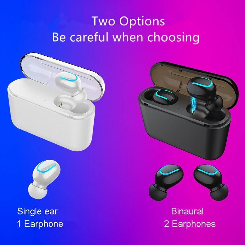 TWS Bluetooth 5.0 Wireless Earbuds Water-Resistant Auto-Pairing - Buy Confidently with Smart Sales Australia