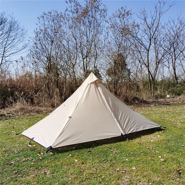 Ultralight Rodless Pyramid Tent For Outdoor Camping - Buy Confidently with Smart Sales Australia