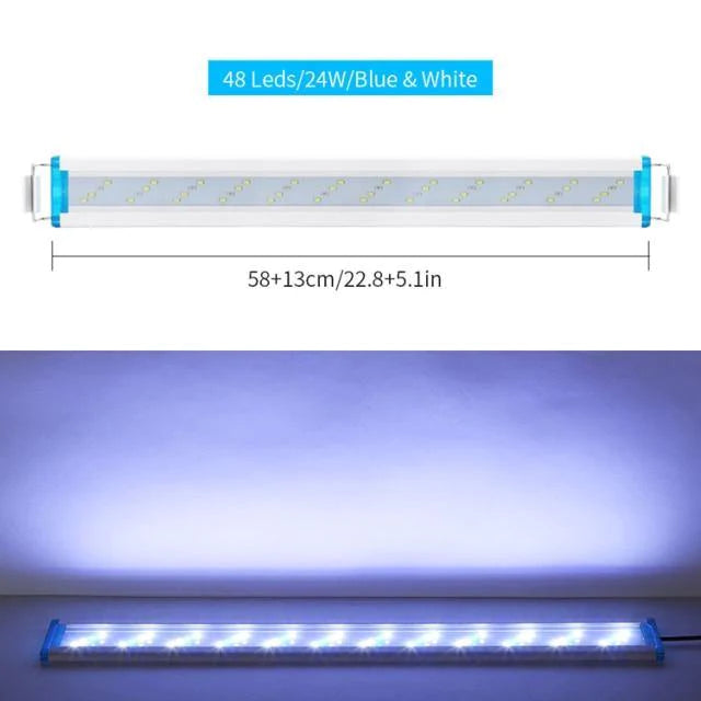 Waterproof Super Slim LED Aquatic Plant Light  For Aquarium Lighting - Buy Confidently with Smart Sales Australia