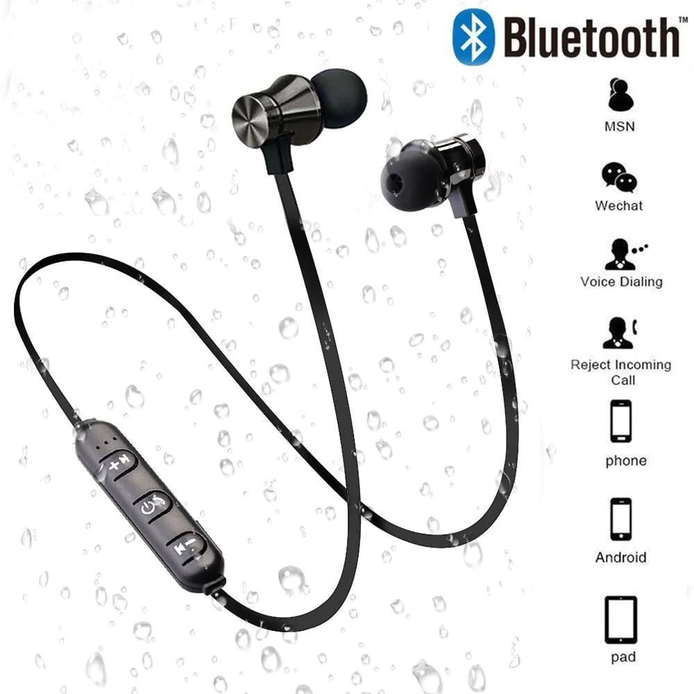 XT11 Bluetooth Earphones Neckband Magnetic Earplugs For Androids and iPhones - Buy Confidently with Smart Sales Australia