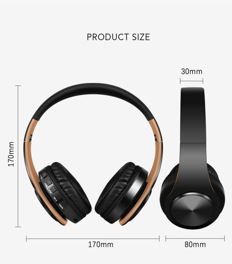 Tourya B7 Wireless Headphones BT Head set |Adjustable and Foldable with Mic| Compatible with PC, Laptop, Mp3, TV - Buy Confidently with Smart Sales Australia