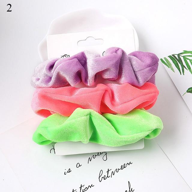 New Womens Hair Scrunchies | Boho Velvet and Satin Hair Accessories - Buy Confidently with Smart Sales Australia