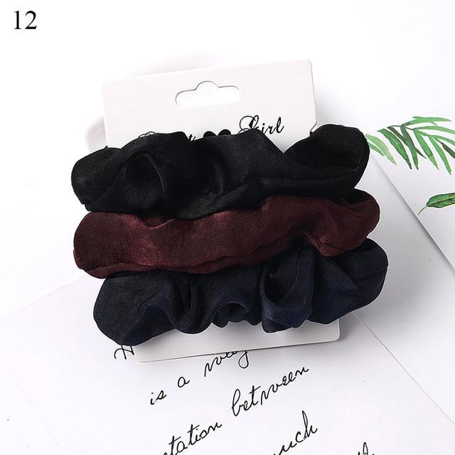 New Womens Hair Scrunchies | Boho Velvet and Satin Hair Accessories - Buy Confidently with Smart Sales Australia